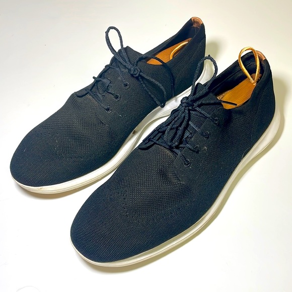 FootJoy Shoes Footjoy Mens 4 Black Lightweight Lace Up Athletic Golf Sneaker Shoes Euc